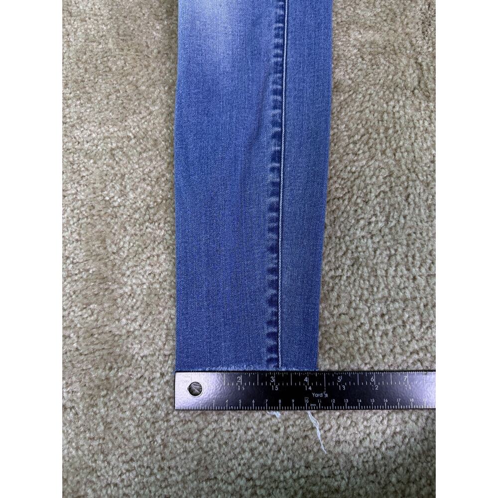 PACSUN Womens Size 24 Jeans Mid Rise Ankle Jegging Size 24 Raw Hem Stretch D878 - Picture 12 of 13